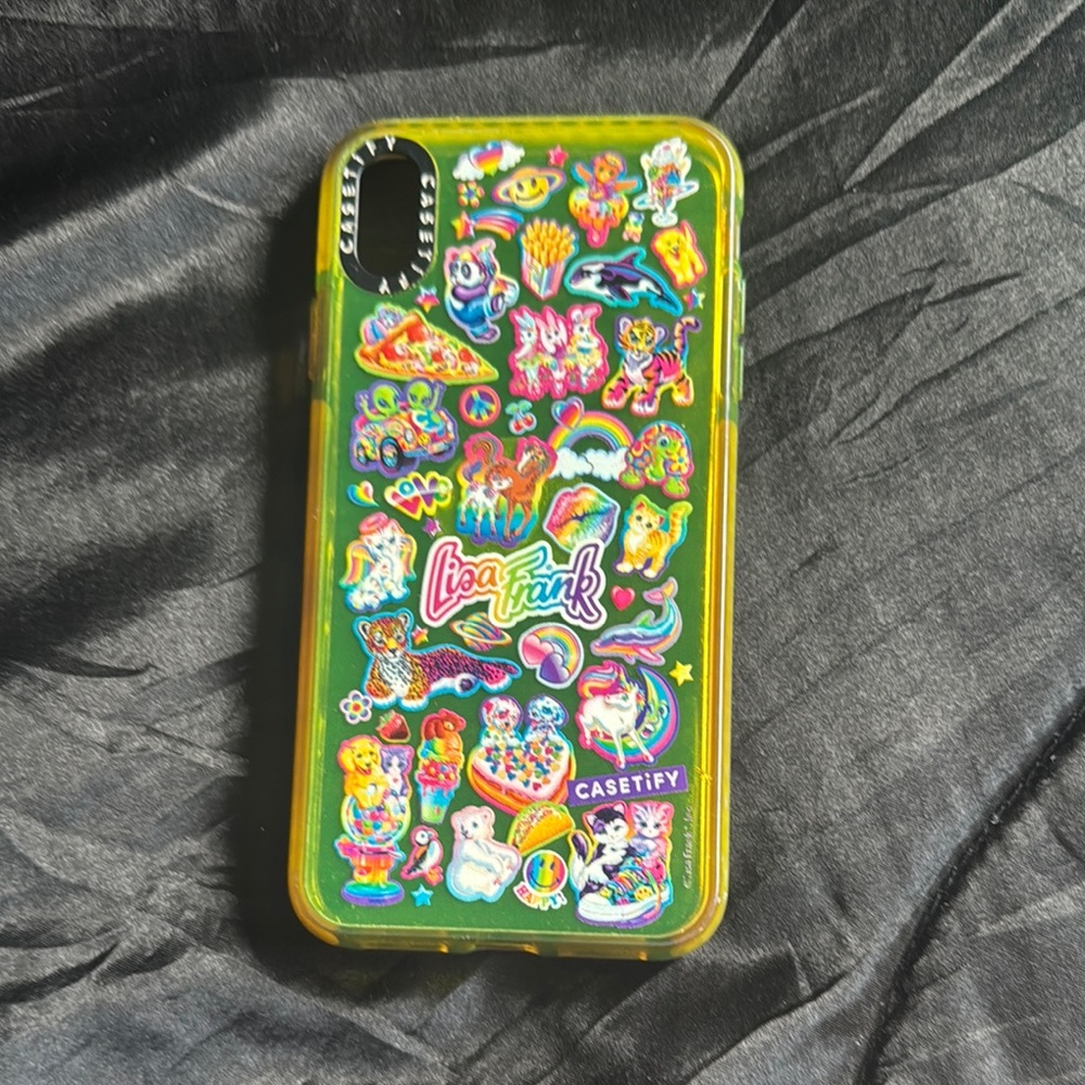 Casetify Yellow Cartoon-Style iPhone Case